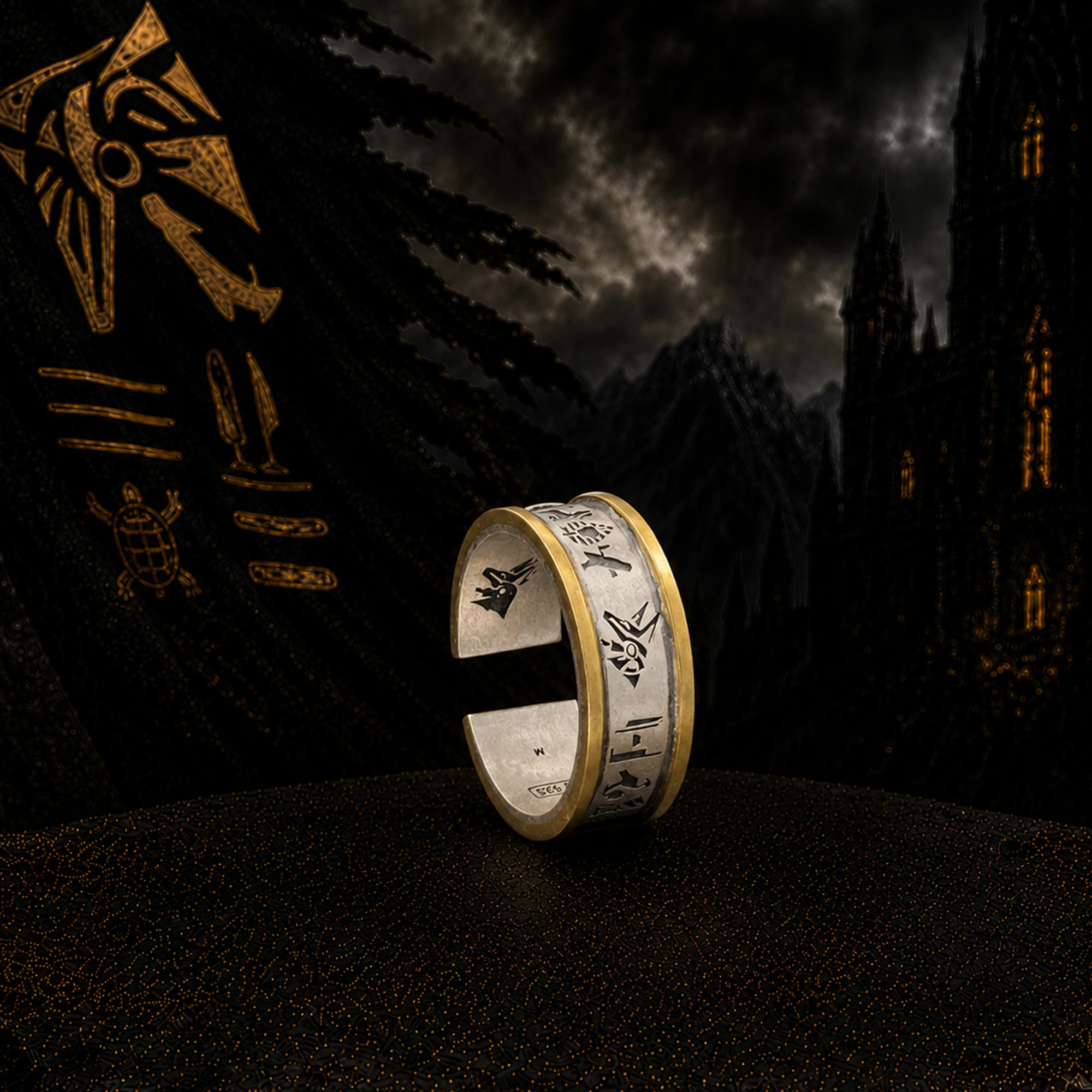 925 Sterling Silver Anubis Ope - đánh giá và giá Men'S Accessories Jewelry Egypt