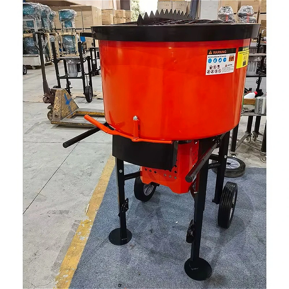 Popular 160L Steel Manual Concrete Mixer 2000W Motor Portable High Output CE Marked OEM Service Special Design for Mining