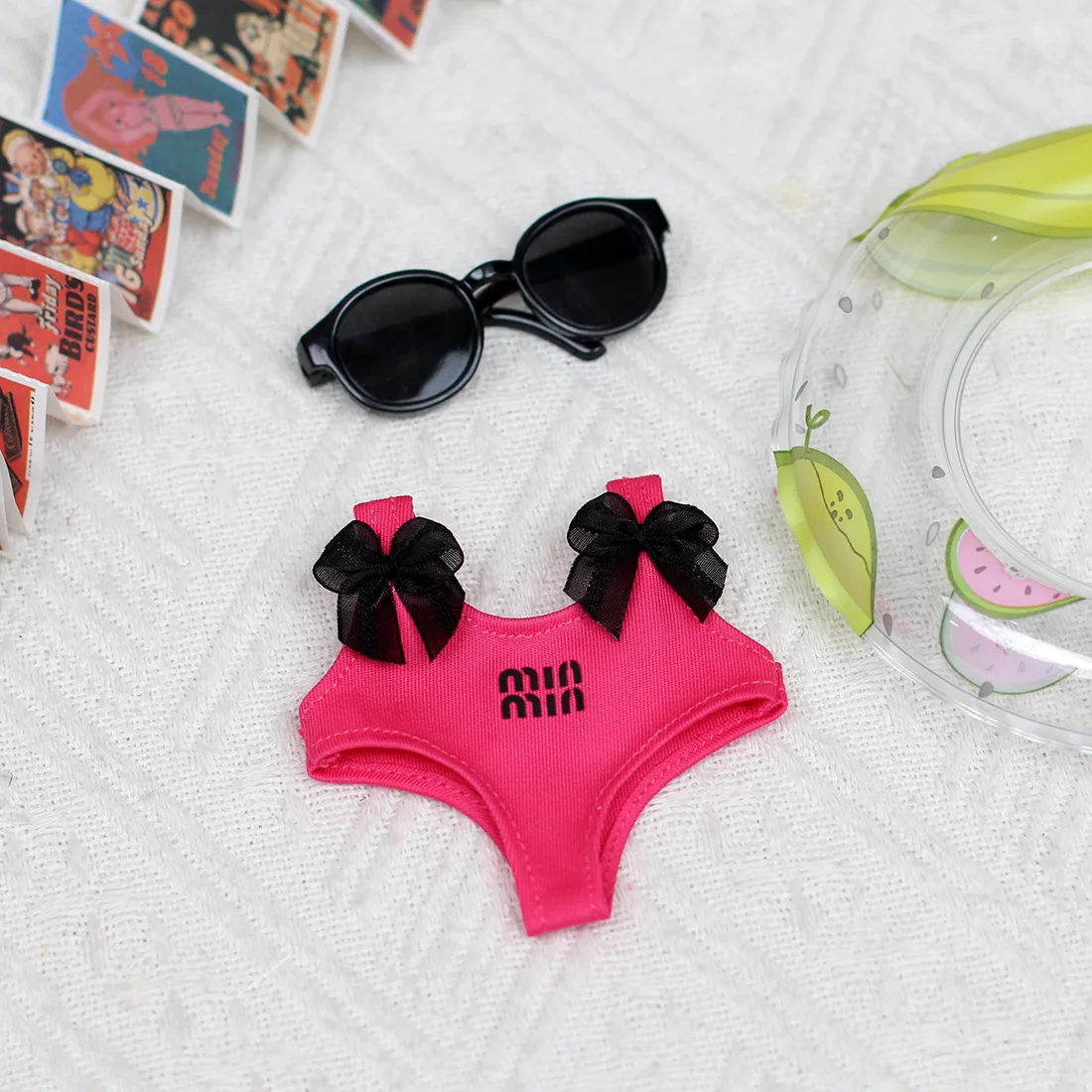 Swim Ring Swimsuit For 3.0 Labubu V1 V2 V3 Outfit For Ropa Labubu Doll Accessories