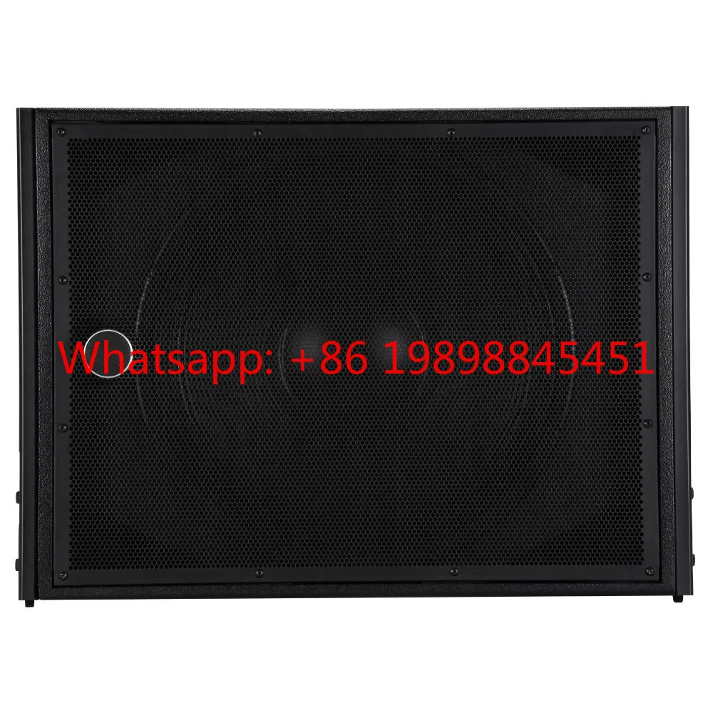 Subwoofer Ativo HDL18AS de 18 Polegadas e 1200 Watts, Melhor Combinado com o Sistema Line Array HDL20A para DJ, Clubes e Igrejas, 8 Ohms, Sub Móvel com Carcaça de Metal