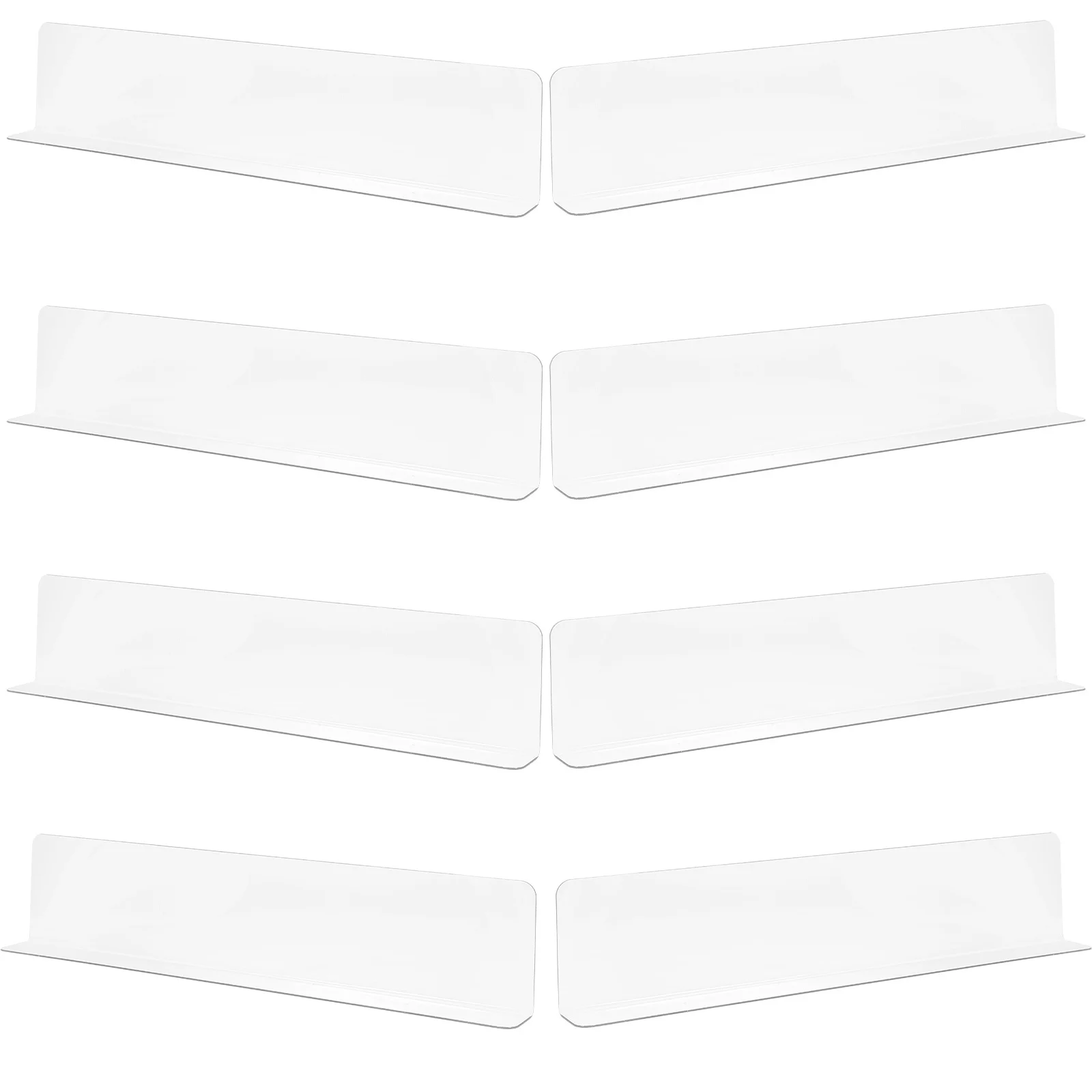 แผ่นกั้นกรงหนูตะเภา 8 ชิ้น แบบใส สำหรับกรงสัตว์เลี้ยงขนาดเล็ก ใช้กั้นโซฟา เตียง หรือขอบกรง สามารถตัดแต่งขนาดได้ ทำจากพีวีซี