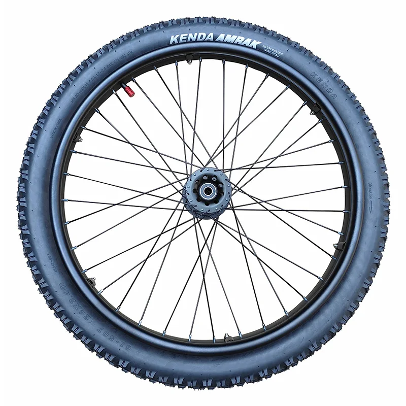 A pair of 24x 2.4inch wheelchair rear wheel accessories, KENDA all-terrain tires, mountain wheels, lightweight and sturdy, one for each side