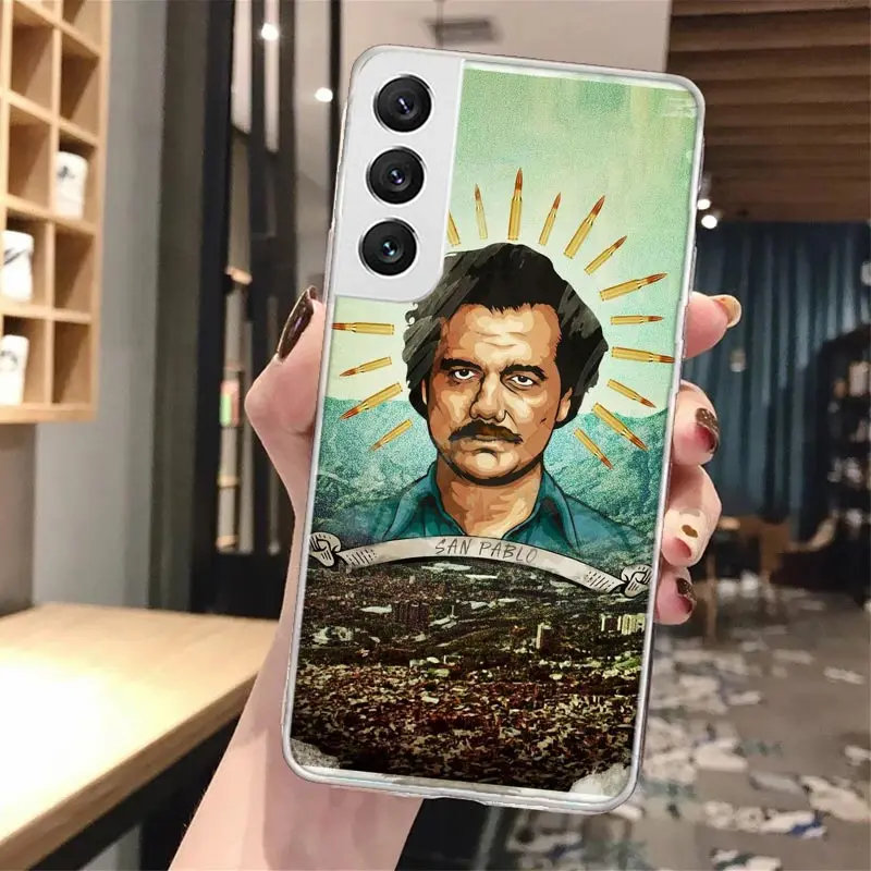 Narcos TV Series Pablo Escobar Soft Phone Case For Samsung Galaxy M12 M21 M30S M31 M32 Note 20 Ultra 10 Lite 9 8 J4 J6 Plus + M5