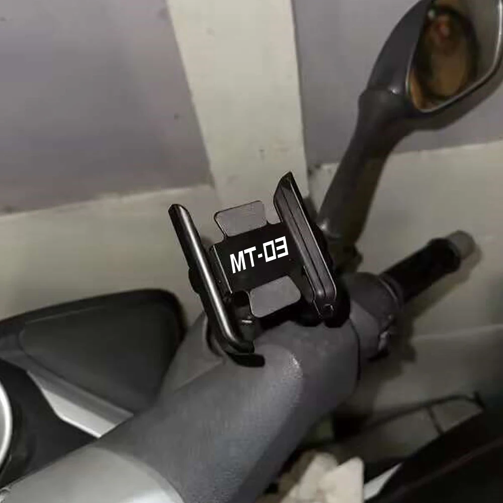Motorcycle Accessories Handlebar Mobile Phone Holder GPS Stand Bracket For YAMAHA MT 03 MT-03 2005-2020 2019 2018 2017 2016 MT03