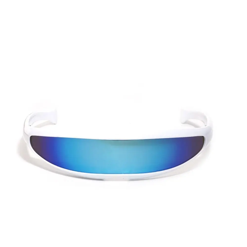 

Mirrored Lens UV Sandproof Protection Eye Protector Bike Eyewear Motorcycle Glasses Laser Eyeglasses Cyclops Visor Sunglasses