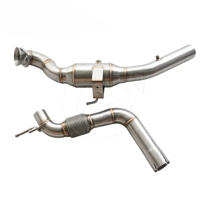 Exhaust catted Downpipe For Ford mustang 2.3T 15-19