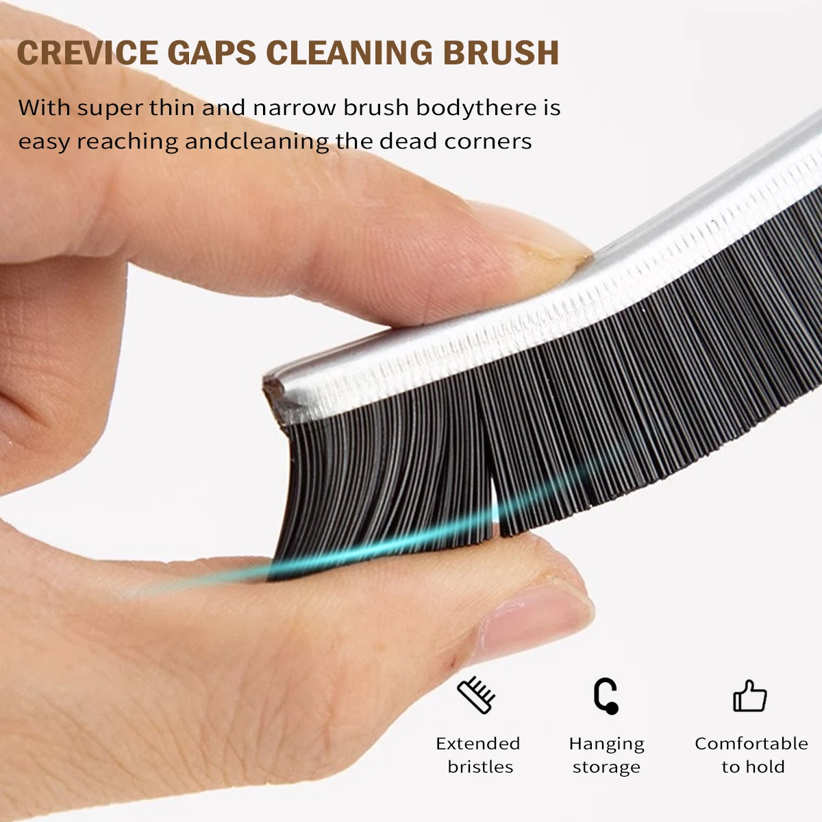 3/4pcs Durable Grout Gap Cleaning Brush Kitchen Toilet Tile Joints Dead Angle Hard Bristle Cleaner Brushes for Shower Floor Line