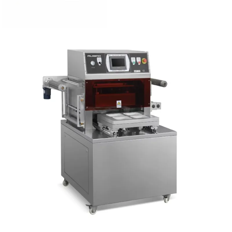 Map Food Tray Sealer Packaging Machine Nitrogen Flush Modified Atmosphere for Food Meat Fish Ready Meal Customized