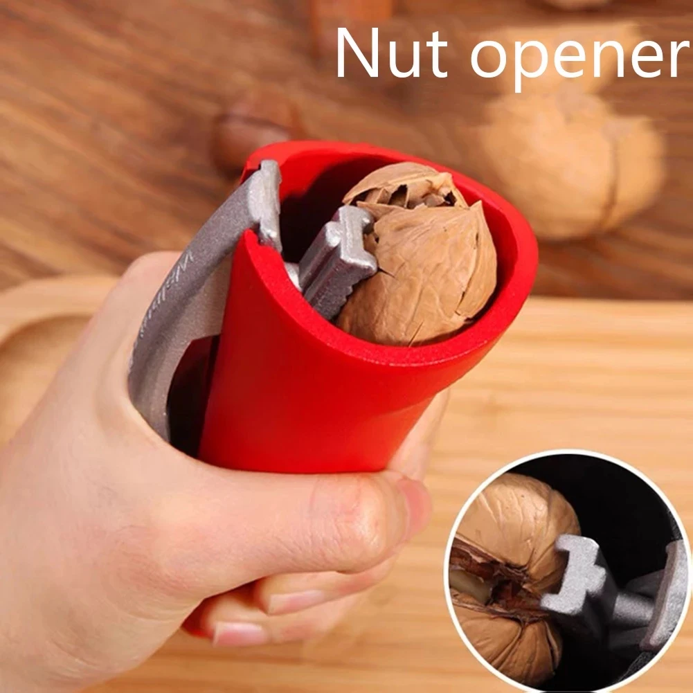 1~10PCS Funnel Nutcracker Novel Walnut Opener Pliers Easy To Open Walnuts Hazelnut Clip Quick Pine Nut Tongs Kitchen Accessories