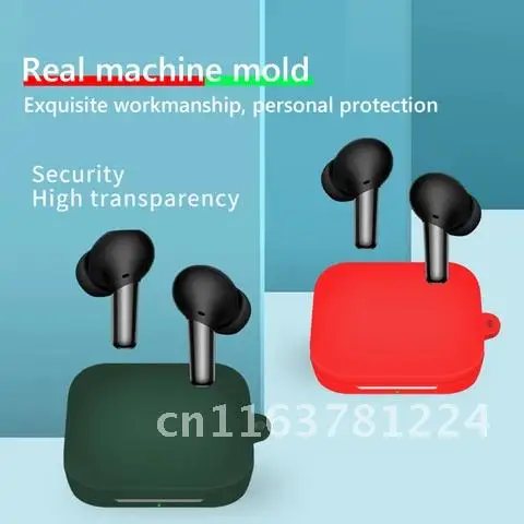 

For Oneplus Buds Pro Silicone Case Earphone Protective Cover Soft Silicone Shell For Oneplus Buds Pro Wireless Earphone Case