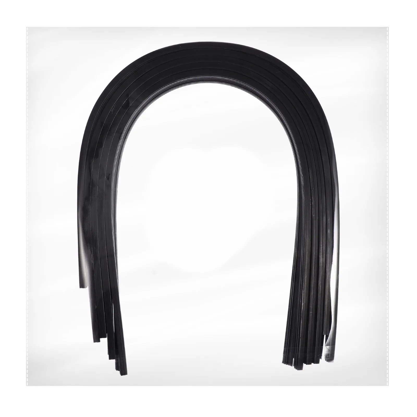 

10Pcs High Performance Windshield Wiper Rubber Strips Refills for Auto Cars Trucks Buses Clear Vision Universal Frameless Wiper