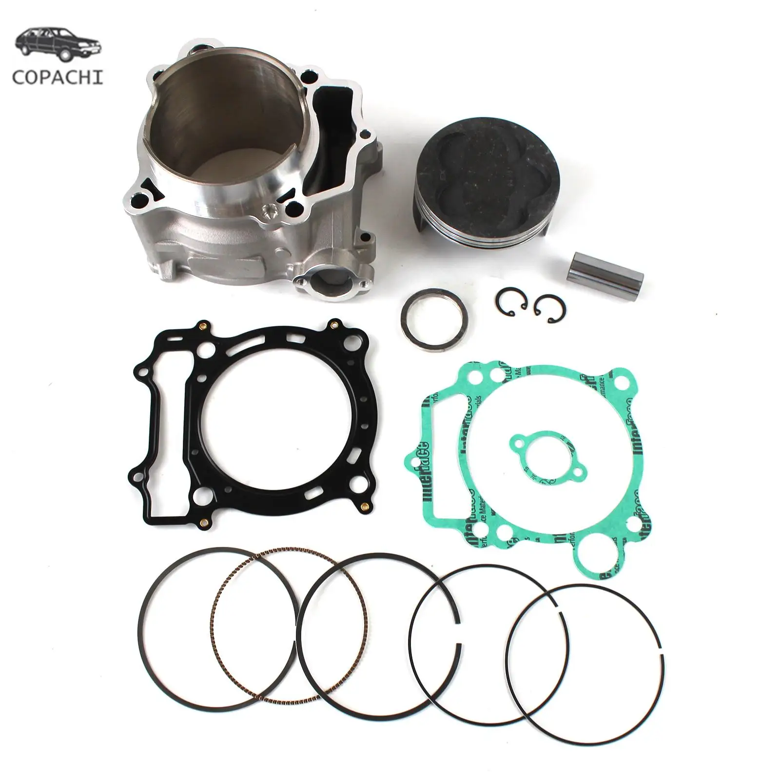 

Cylinder Piston Gasket Kit STD 95mm for ATV YFZ450 Motorcycle YZ450F 2003-2005 WR450F 2003-2006 5TA-11311-00-00 / 5TA-11311-12