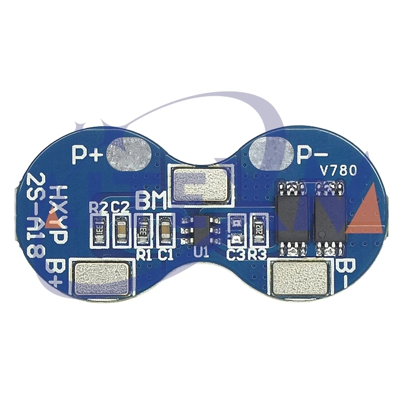 1PCS/10PCS BMS 2S Li-Ion 18650 Lithium-Batterie Ladegerät Schutz Bord 7,4 V Überstrom Überladung überentladung Schutz 4A