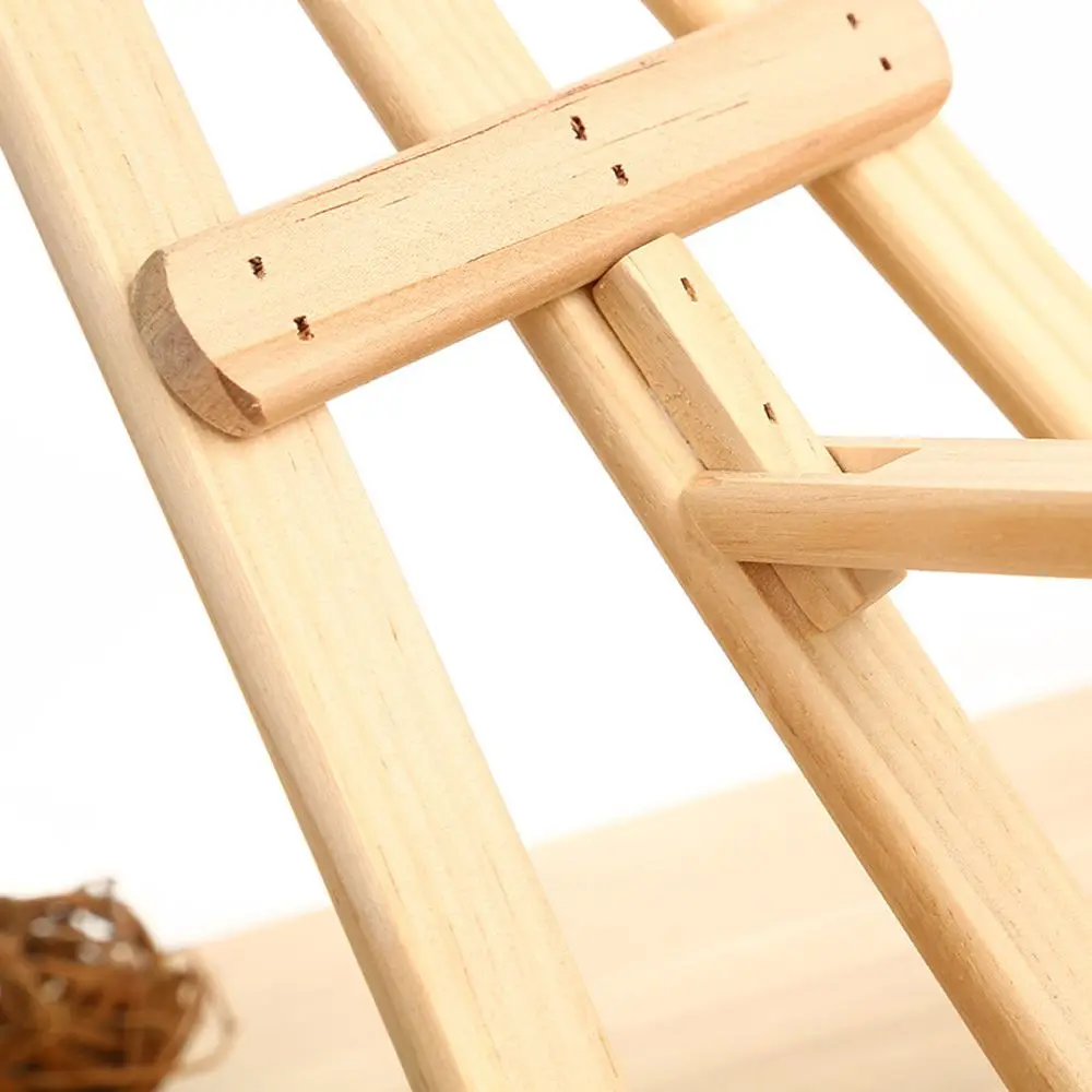 Student Wooden Party Decoration Drawing Shelf Wedding Table Painting Rack Display Holder Easel Card Stand