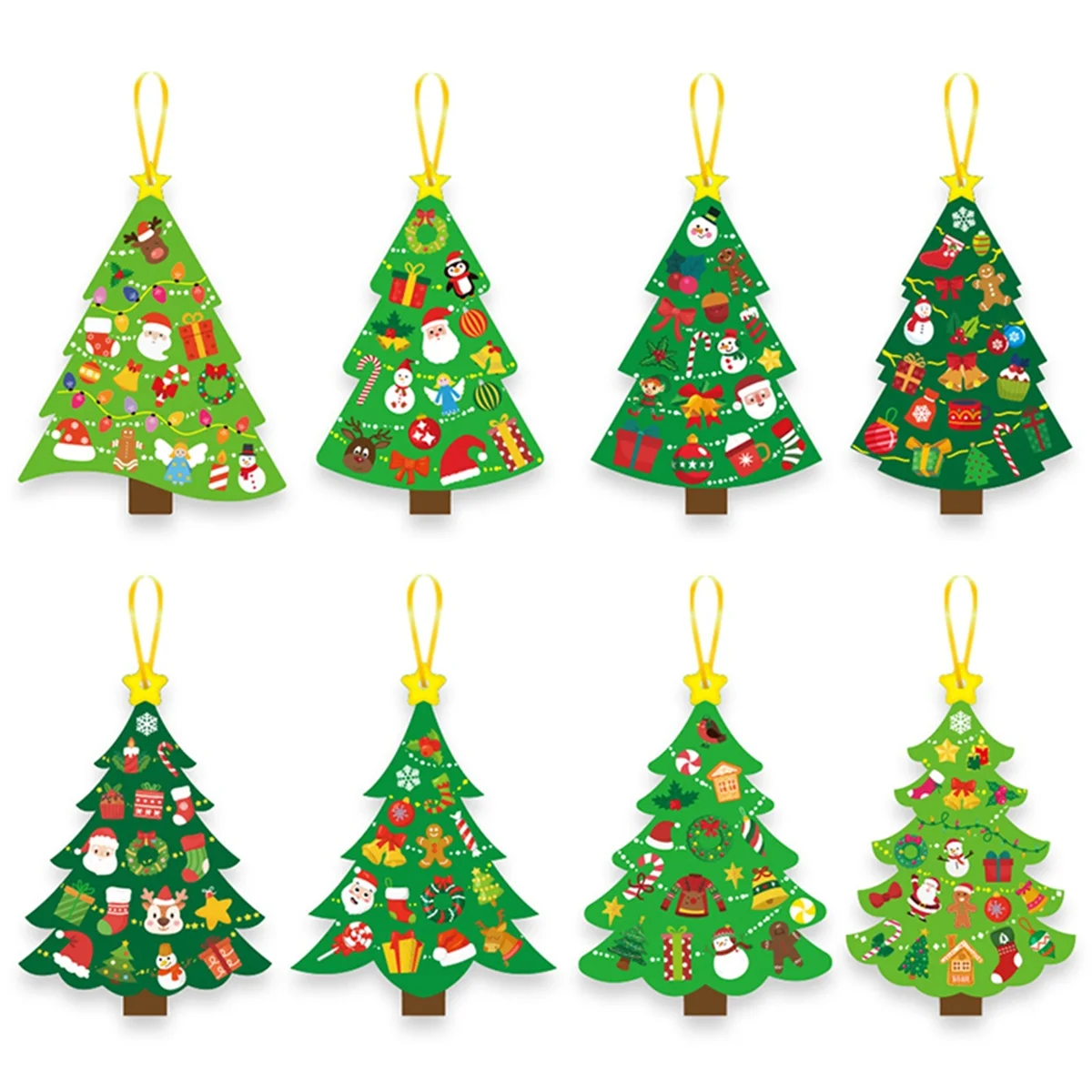 A11I 24PCS Christmas Tree DIY  - Art And Craft For Xmas recension och pris
