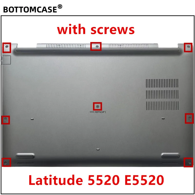 New For BOTTOMCASE®  Latitude 5520 E5520 Precision 3560 M3560 Bottom Base Cover Lower Case 03C21P 0RDPGT