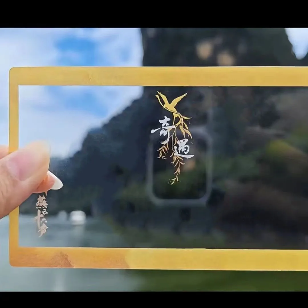 

Новая коллекция акриловых прозрачных карточек-украшений Yanyun Sixteen States Adventure для косплея, фотосъемки и туризма, высокая эстетика