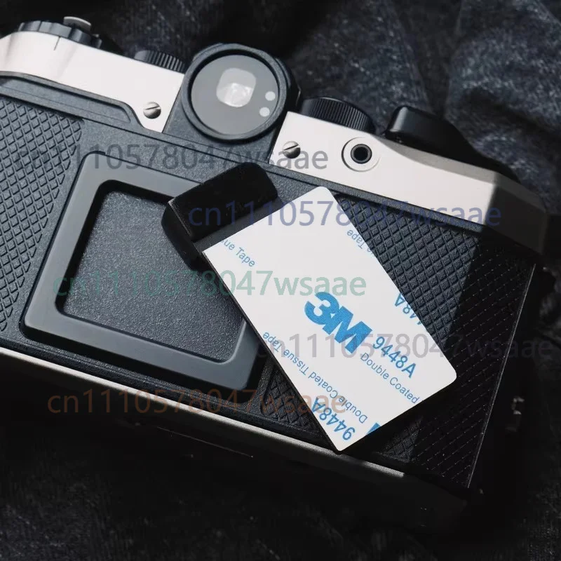 1pcs Aluminum Alloy Finger Grip Handle Sticker For Pentax 17 Camera Non-OEM Anti-Slip Handheld Shooting Accessory