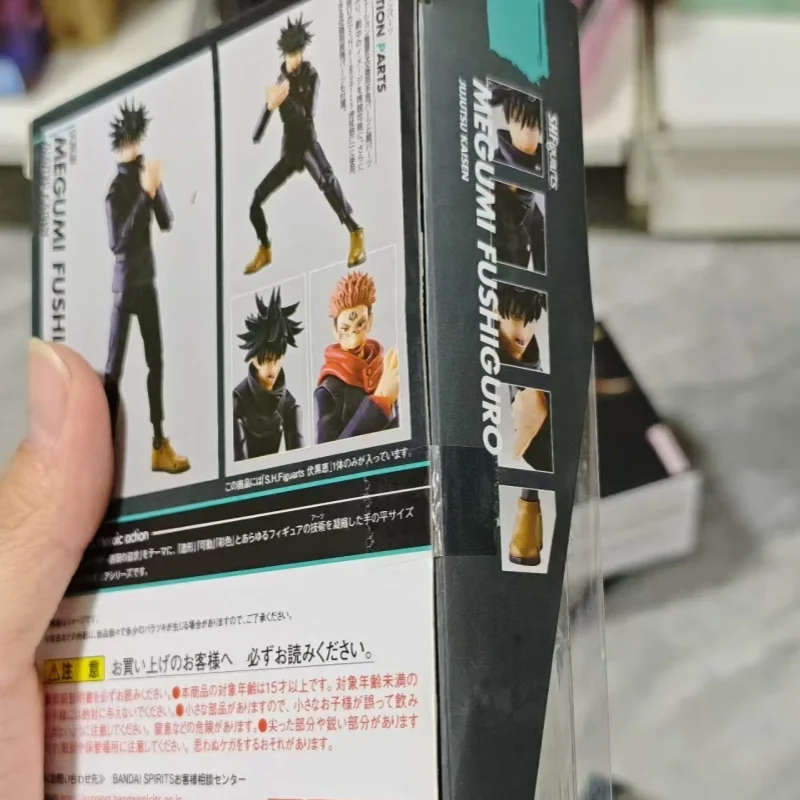 

In Stock Original Bandai SHFiguarts Action Figure Anime Jujutsuc Kaisen Fushiguro Megumi Fushiguro Garage Model Brand New Boxed