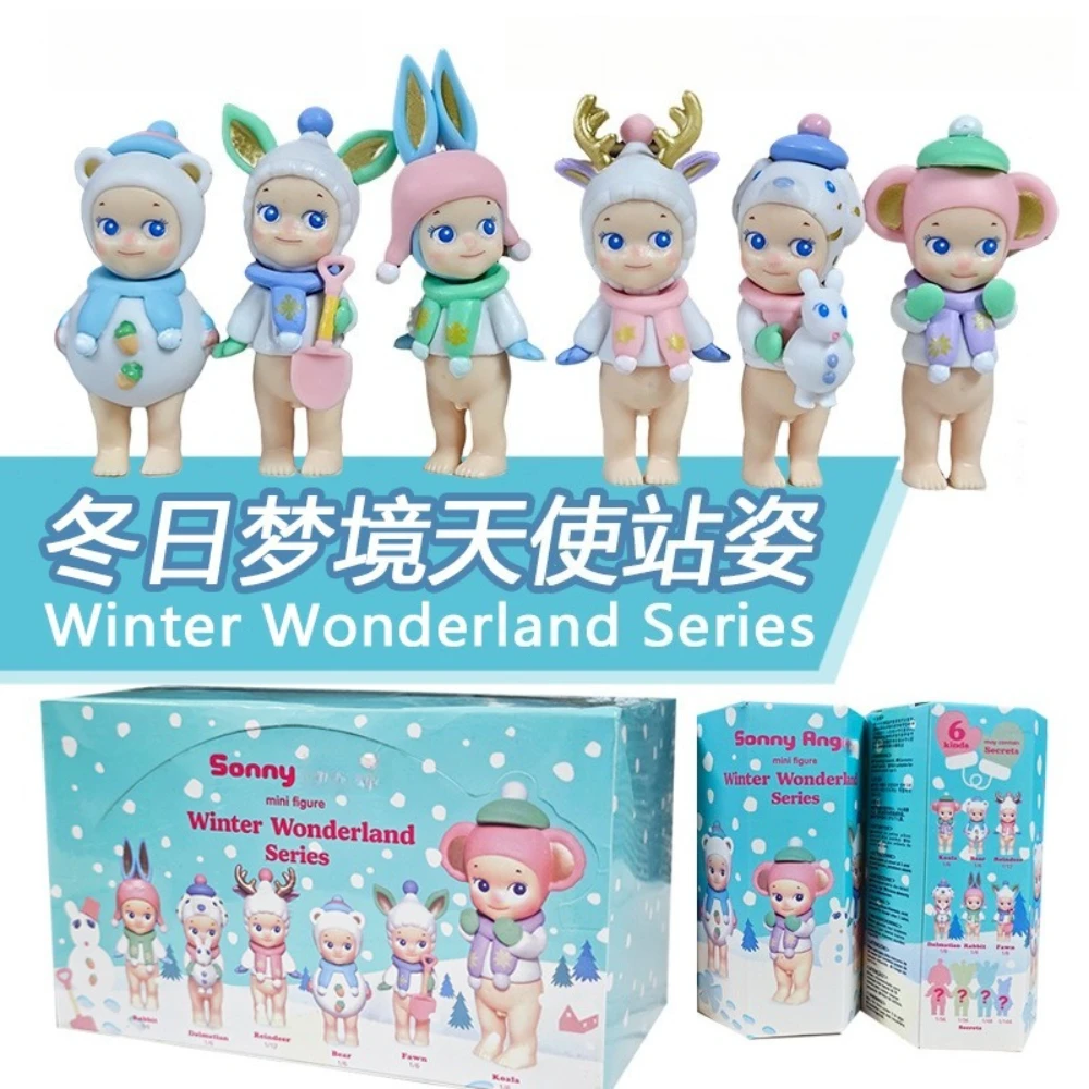 Мини-бренды, ангелы, хипперс, случайная глухая коробка, милые животные, аниме-фигурки, украшения для телефона, автомобиля для детей, подарки на день рождения, Рождество