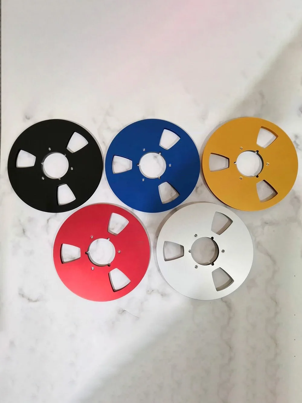 10,5' x ¼ Zoll Audio-Bandspule für Spulenrekorder, Metall-Aluminiumspule für AIKI, für Teac, für Pioneer Zubehör – Detail 1