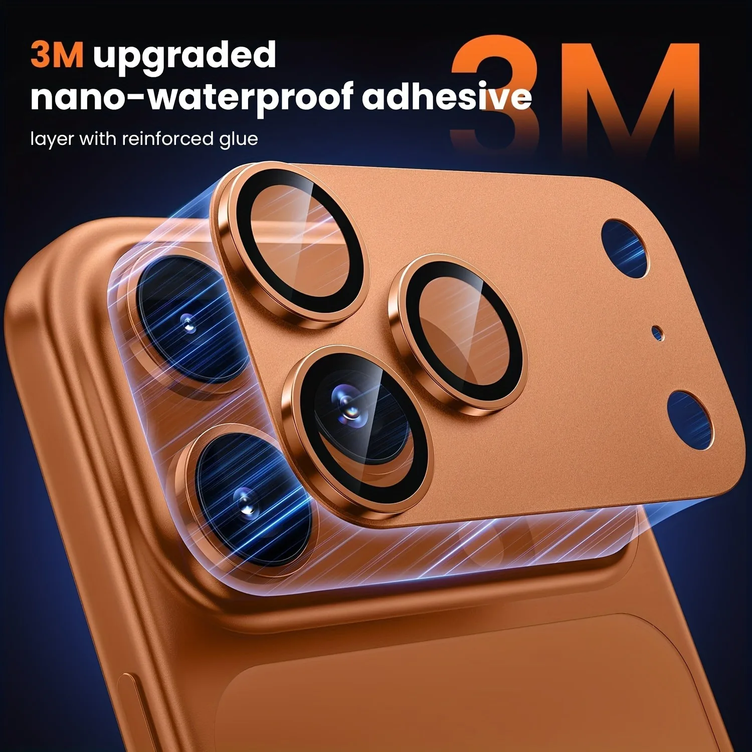 Original Color Camera Protector Suitable for iPhone 17 Pro Max Tempered Glass Lens Protector for iPhone 17 Air 17 Pro Lens Glass