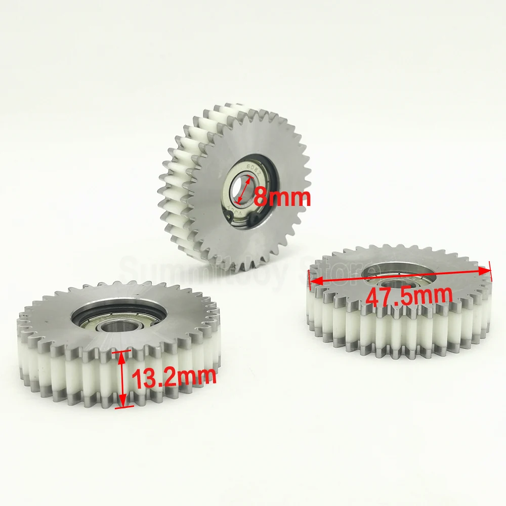 36T 47,5x13,2mm Stahl und Nylon Getriebe Für Bafang Fahrrad Motor G020 G060 750W/G062 1000W Elektrische Fahrrad Planeten Getriebe – Detail 4