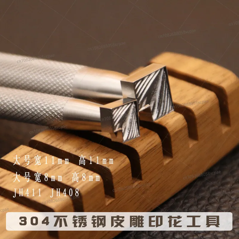 

Геометрическая комбинация JH4 № Инструмент для гравировки и печати на коже из нержавеющей стали 4304 для кожи растительного дубления