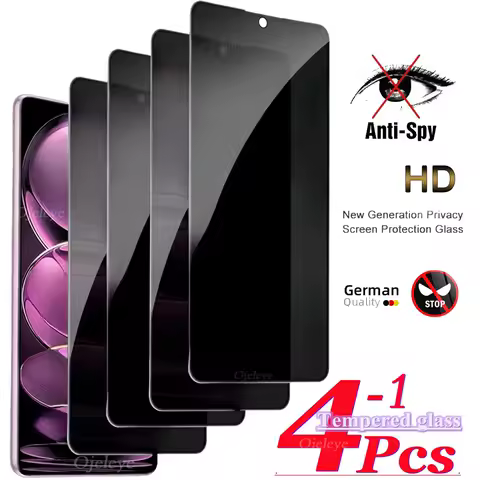 1-4PCS Privacy Screen Protector For Samsung S24 S25 Ultra S23 Plus S22 S21 S20 FE S10e Note 20 10 Lite Anti-Spy Tempered Glass