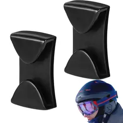 2Pcs Ski Goggle Clips Drop-proof Goggle Grip Clips durable Goggle Clips Sports Multi-functional Belt Buckles Ski Accessories