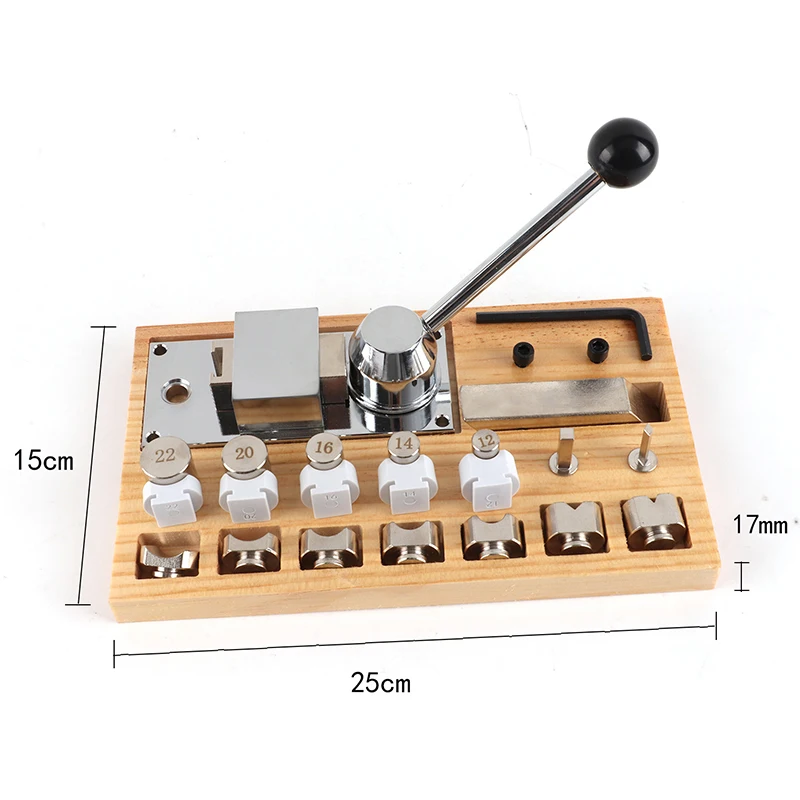 Ring Bender,Ring Making Tool,Ring Bending Machine Multi-Functional Ring Earring Bending Tool with Nylon Dies