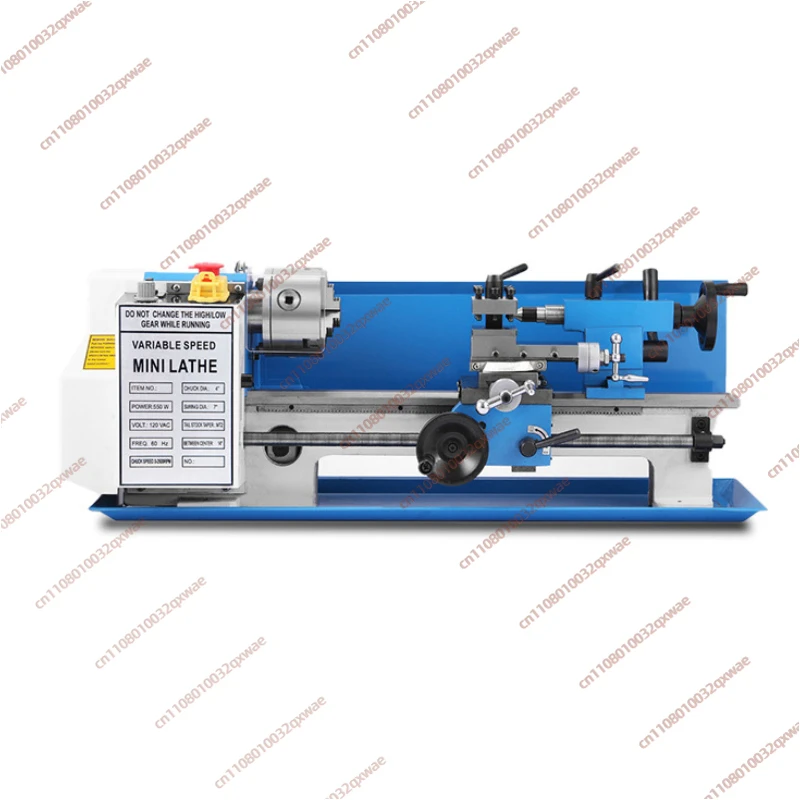 Small stainless steel metal working lathe New 0618 110V/220V mini bench metal lathe tool for home DIY