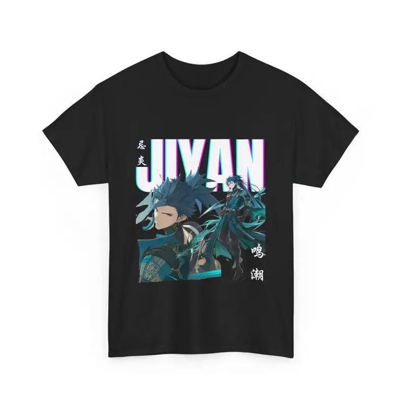 Jiyan Wuwa Wuthering Waves Gaming Anime Clothes, Unisex Shirt, Anime Japanese Shirt, Manga Japanese Shirt