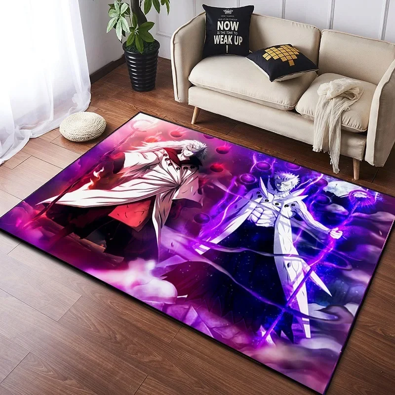 Naruto Anime Carpet Creative Cartoon Living Room Sofa Coffee Table Mat Bedroom Room Exquisite Decoration Bedside Floor Mat