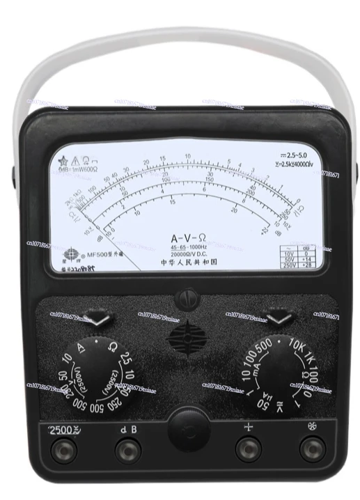 MF500 Pointer Multimeter High Precision Internal Magnetic External Magnetic Machinery Electrical Maintenance