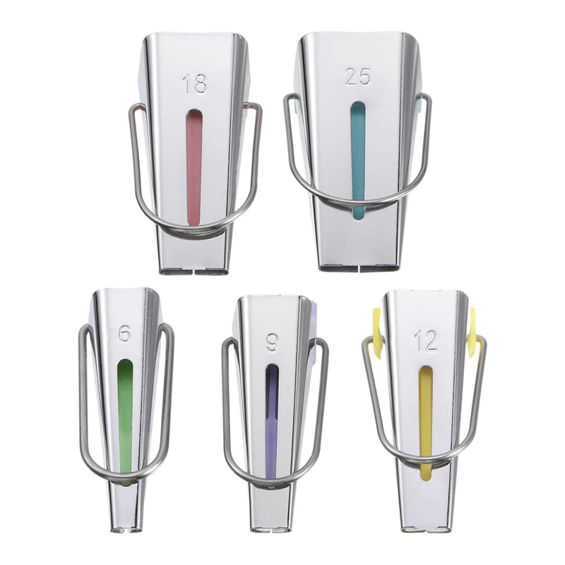 Kit de fabricante de cinta, herramienta de costura para Patchwork de tela, fácil de usar, 6Mm, 12Mm, 18Mm, 25Mm, 9Mm