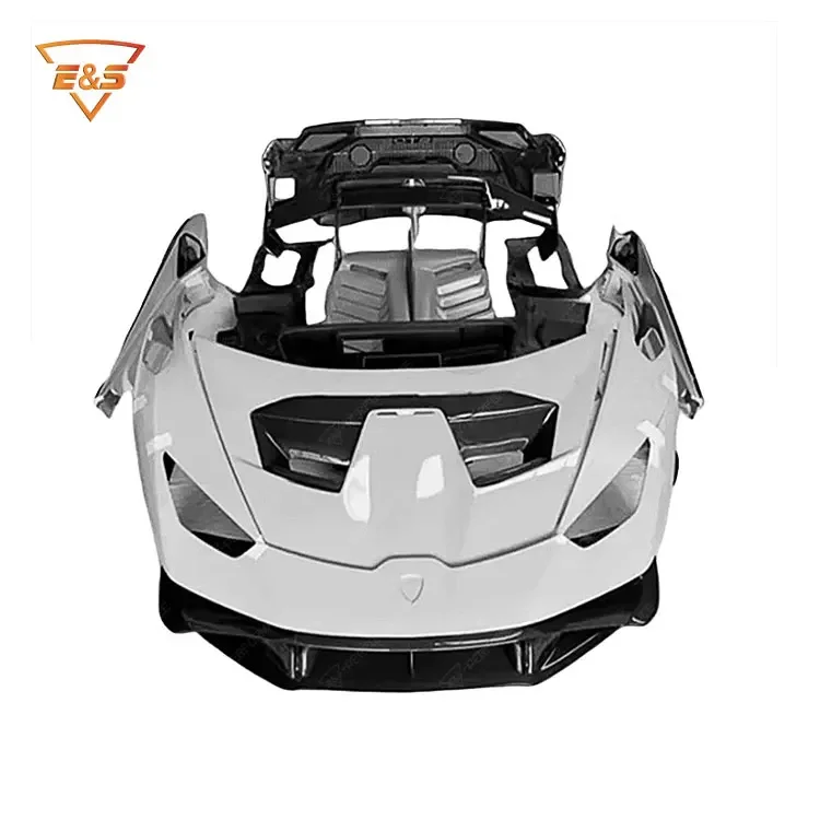 Upgrade to STO style body kit For Lamborghini Huracan 610 Body Kit with Front bumper Rear diffuser hood