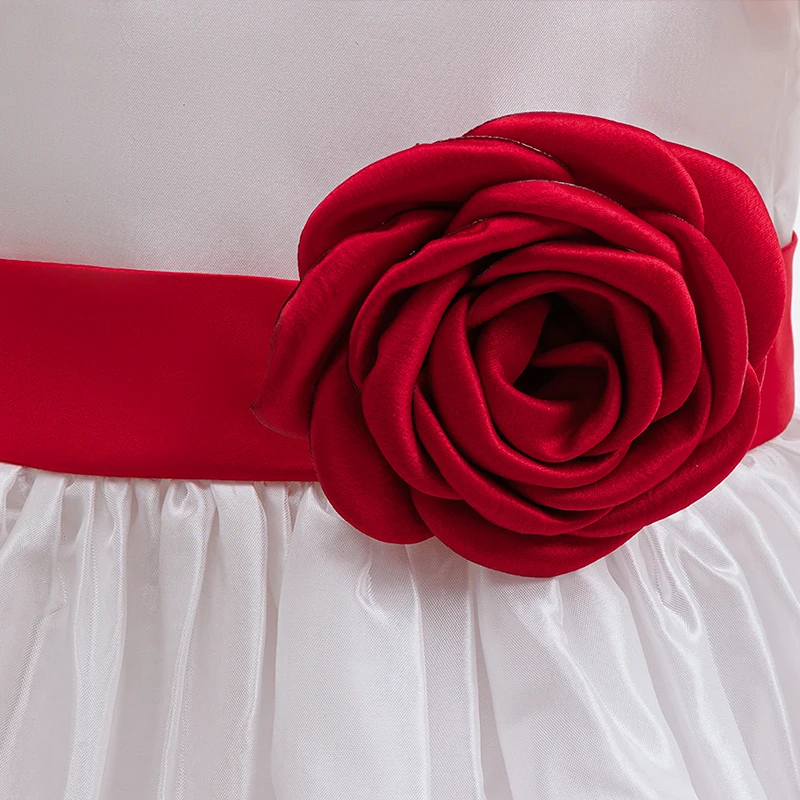 أزياء فيلم الرعب أنابيل التأثيرية فستان طويل باللون الأبيض الوردي للأطفال والبنات للهالوين وشبح مخيف لعب الأدوار تحت عنوان الحفلات