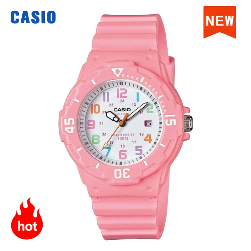 ساعة كاسيو للرجال 30 متر كوارتز مقاومة للماء، ساعة عصرية للجنسين مع عقارب مضيئة مثالية للطلاب