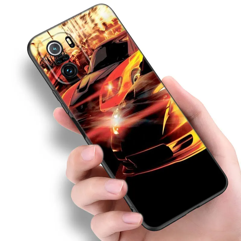 Fast And Furious Moive Phone Case For Xiaomi Mi 10T 11i 11T Note 10 11 Lite NE F1 POCO F3 M3 X3 GT NFC M4 X4 Pro 5G Black Cover