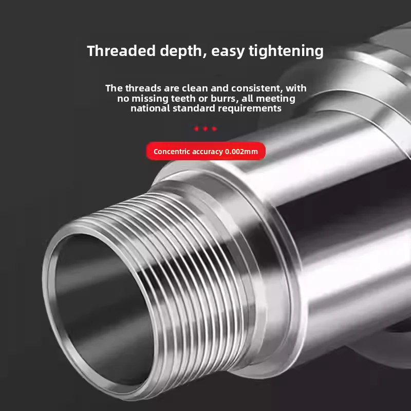 High Precision CNC High-Speed Wind-Free Balanced Tool Holder BT30/40-GER30 for Machining Centers & Precision Cutting