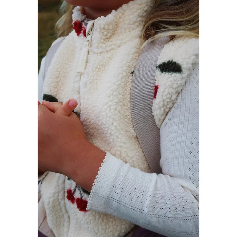 سترة دافئة للأطفال للخريف والشتاء للأولاد والبنات بسحاب مطبوع وسترة أطفال ملابس خارجية سترة للأطفال الصغار