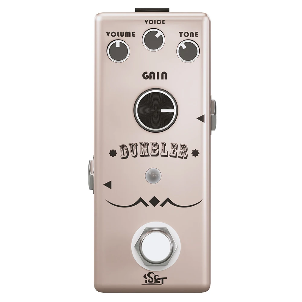 ISET Guitar Effect Pedal Dumbler/Heavy Metal Distortion/Analog Sandwish Compressor/High Gain Distortion/Analog Flanger/AC Stage