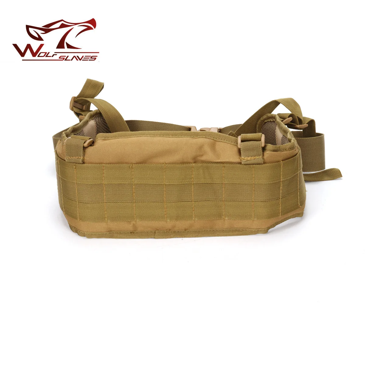 حزام الظهر التكتيكي رخوة مع حبال الكتف ، سترة الصيد ، CS التمويه ، Airsoft مبطن ، حزام الخصر ، 1000D النايلون ، ملحق الصيد