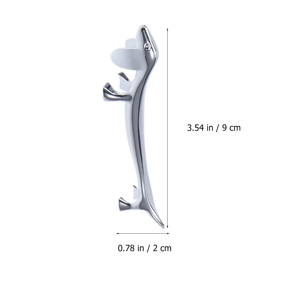 

2Pcs Metal Chopstick Holder Zinc Alloy Silver Spoon St for Table Prevent Roll Keep Clean Kitchen Utensils Gift