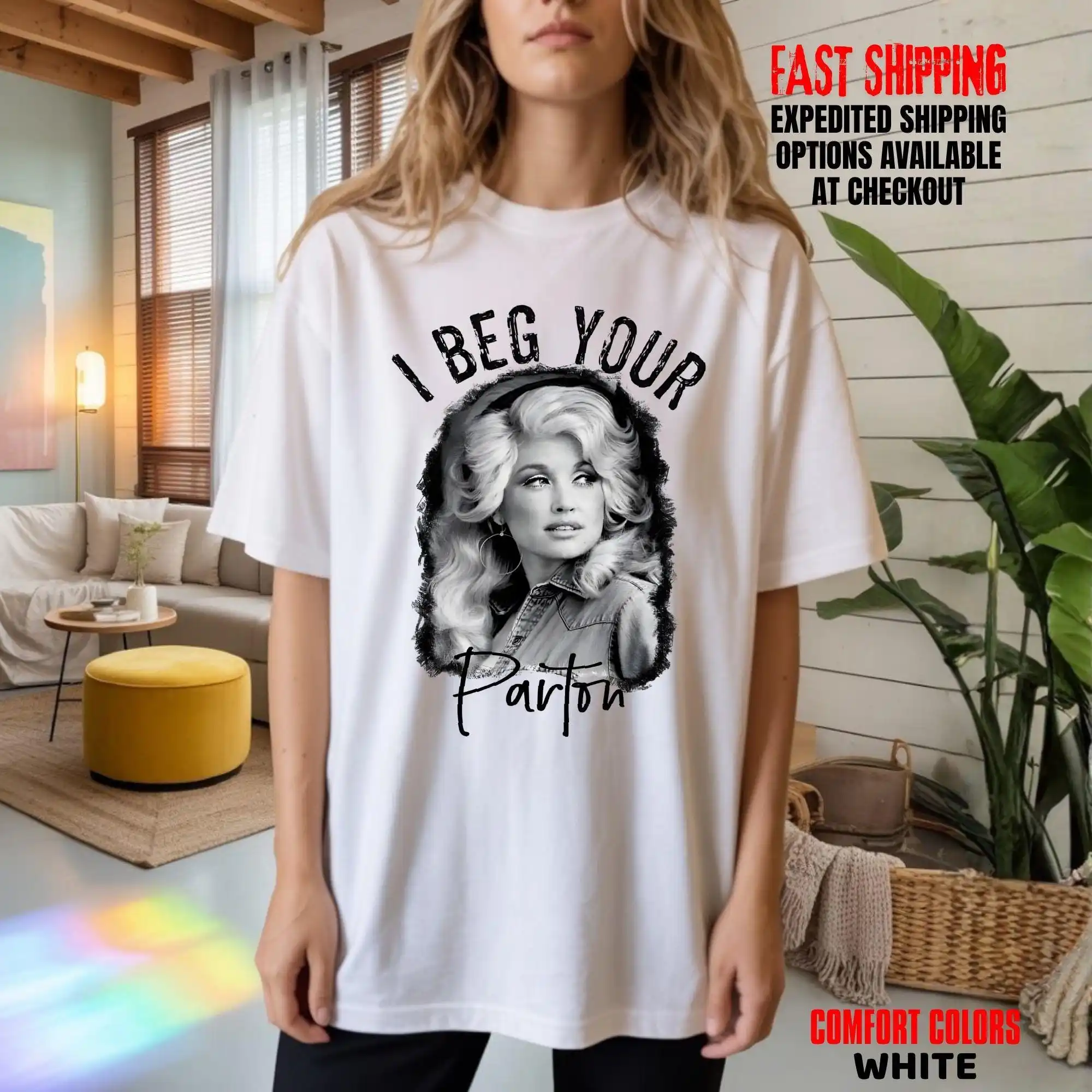 Dolly Parton I Beg Your Parton T-Shirt, Vintage Country Music Tee, Unisex