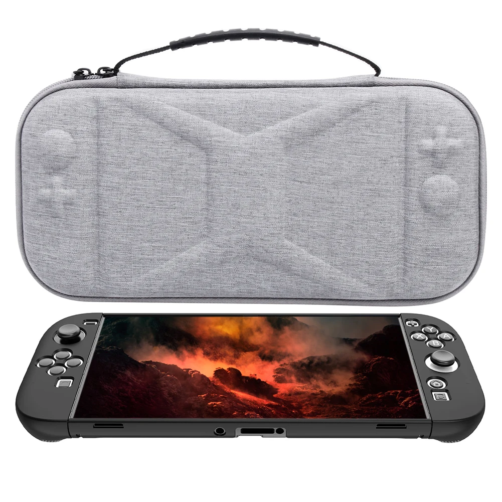 

Чехол для переноски, противоударная портативная сумка для хранения, защитный дорожный чехол, сумка-органайзер для Nintendo Switch 2, аксессуары