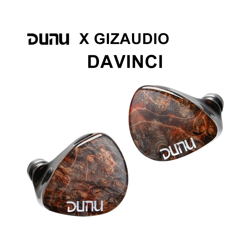 

DUNU DaVinci 2DD+4BA Гибридные наушники-вкладыши для монитора со сменными вилками 3,5 мм + 4,4 мм Кабель