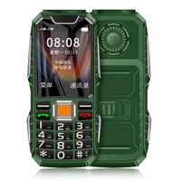 2G Unlock Push Button Large Power Rugged Low Price Mobile Phone Two Torch Whatsapp Dual Sim FM Radio Loud Soud Elderly Cellphone