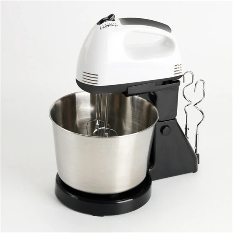 110/220V Stand Food Mixers Kitchen Electric Food Blender Desktop Egg Whisk Cream Cake Dough Kneader Milk Frother Food Processor